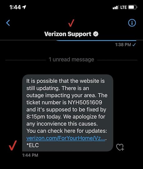 Verizon Home Repair Number