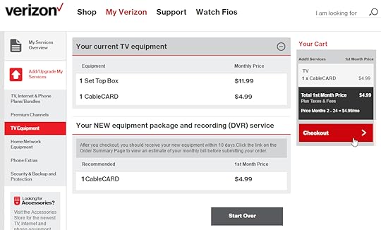 Ordering and Activating a CableCard for Verizon FiOS