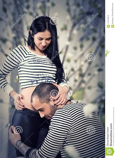 https://thumbs.dreamstime.com/z/charming-international-couple-striped-sweaters-look-each-other-muslim-men-sat-down-listening-belly-his-pregnant-114219219.jpg
