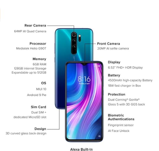 Best 8gb ram mobile under 20000