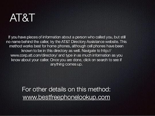 Cell phone number owner lookup, directory of mobile phone
