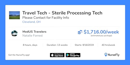 Travel Allied Tech Sterile Processing Tech in
