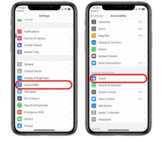 How do i answer my iphone without touching the screen