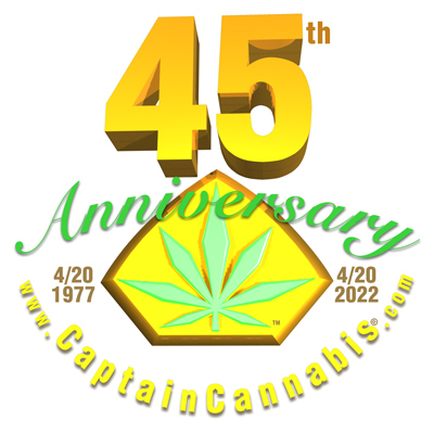Captain Cannabis 45th Anniversary