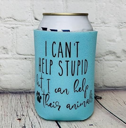 Vet Tech Week Gift I Can't Help Stupid But I Can Help