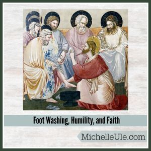 Jesus washing feet