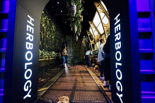 Herbology department at Harry Potter: The Exhibition