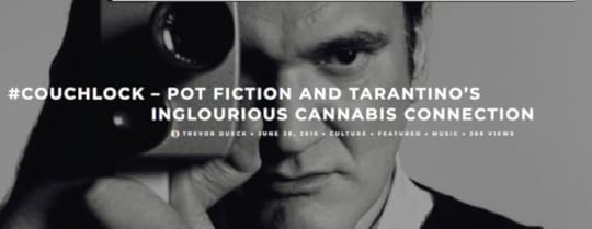 Weed smoking Quentin Tarantino