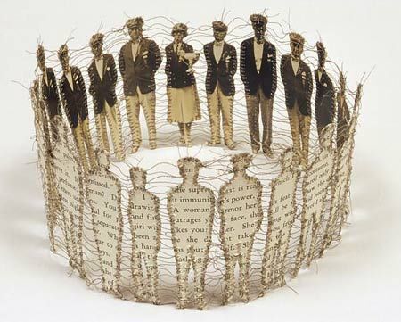 Trophy Sewn found photographs and text by Lisa Kokin