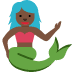🧜🏿‍♀️