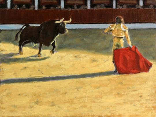 A Death in the Afternoon Painting by David Zimmerman