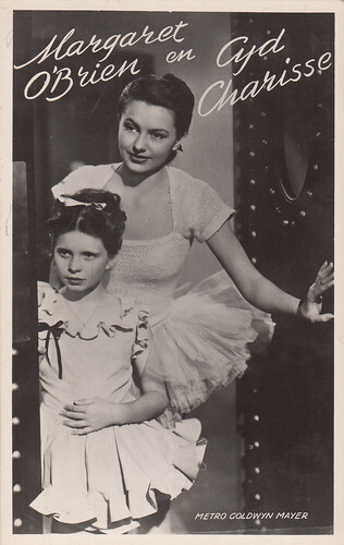 Margaret O'Brien and Cyd Charisse in The Unfinished Dance (1947)