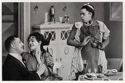 Bruno Kastner, Dorrit Weixler and Frieda Richard in Dorittchens Vergnügungsreise (1916)