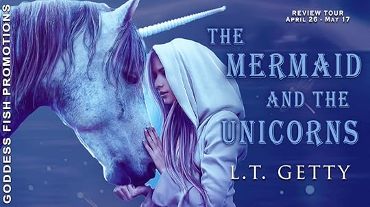 Goddess Fish book tour banner for The Mermaid and the Unicorns