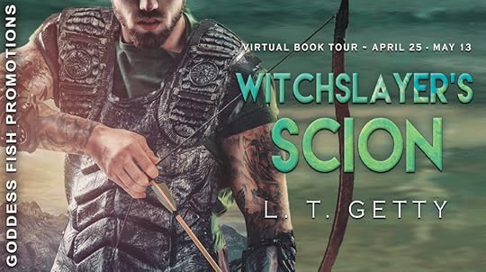 Goddess Fish book tour banner for Witchslayer's Scion