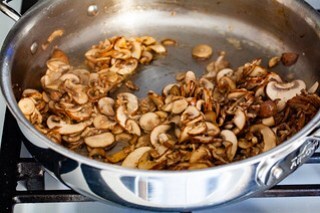 simplest mushroom pasta-4