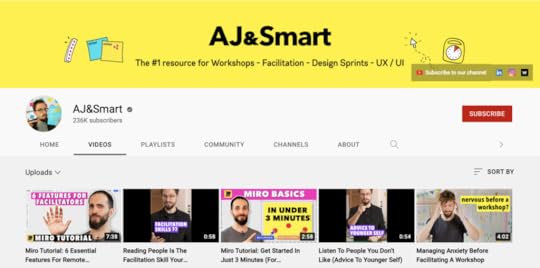 AJ&Smart are design influencers on YouTube