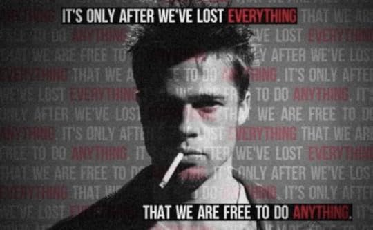 Fight Club image, Tyler Durden, lies, unreliable narrator