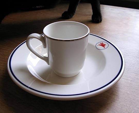 Mobil Oil Soup Plate