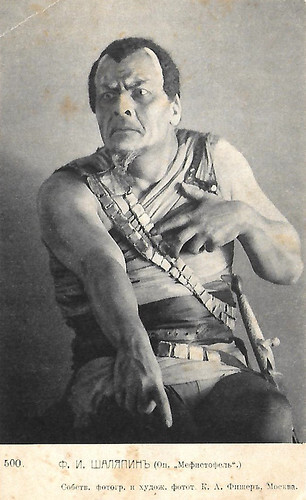 Feodor Chaliapin as Mephisto