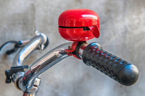red bike bell