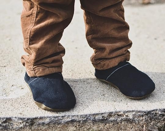 Cabooties soft sole vegan baby shoes that don't fall off for new walkers