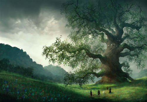 Tree Great Old People Marc Simonetti