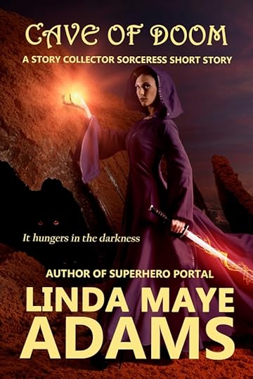 Sorceress readies fireball in Cave of Doom