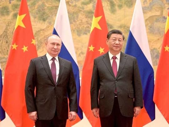 Vladimir Putin and Xi Jinping