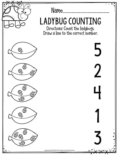 ladybug counting the keeper of the memories