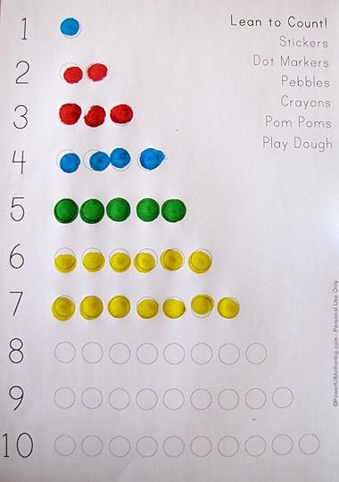 learn to count 1 10 printable math activities
