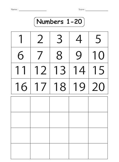kindergarten counting worksheets sequencing to 25
