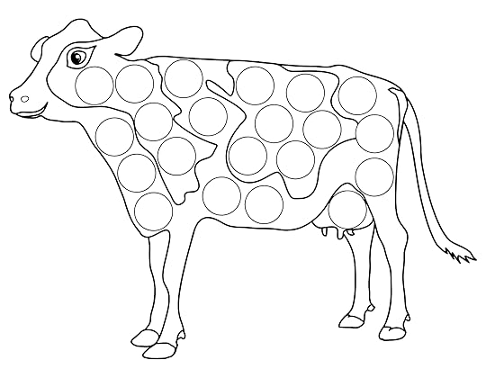 9 best images of free preschool do a dot printables letter