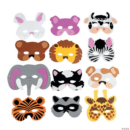 animal masks oriental trading