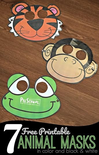 free printable animal masks templates