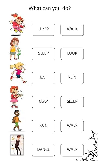 action verbs online activity for inicial you can do the