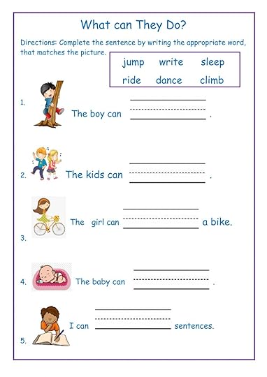 verbs online exercise for grade1