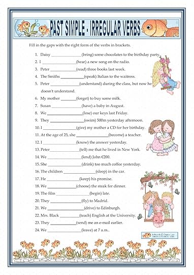 irregular verbs online exercise for noveno