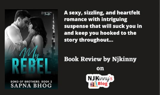 My Rebel by Sapna Bhog Book Review on Njkinny's Blog