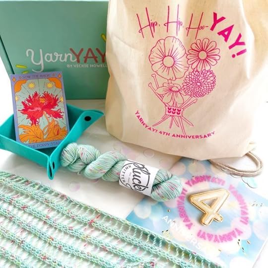 Subscribe to YarnYAY! Knitting and Crochet Subscription Boxes at www.yarnyay.com