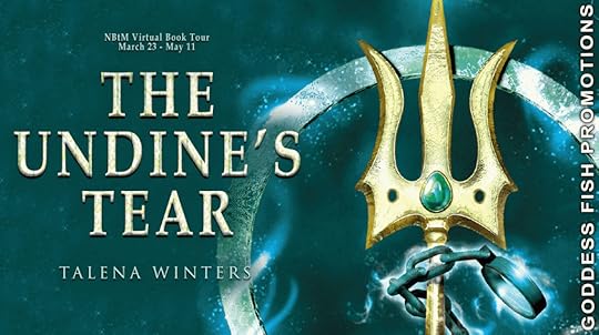 Goddess Fish book tour banner for The Undine's Tear
