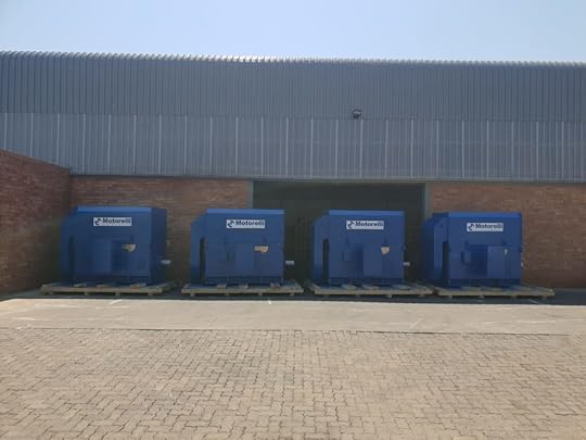 900kw 6600v High Voltage Motors Supplied for P.E Motorelli