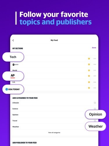 Yahoo News Live, Breaking, US App for iPhone Free