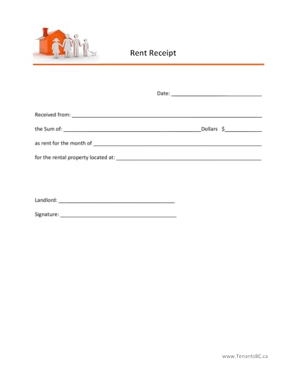 simple rent receipt templates at allbusinesstemplates com
