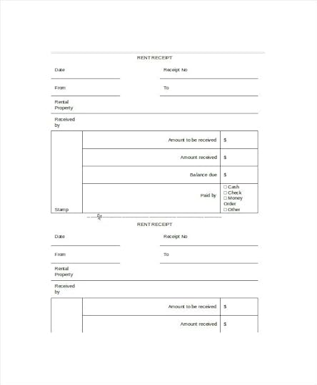 rent receipt template 11 free word pdf documents download free premium templates