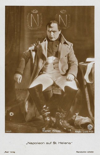 Werner Krauss in Napoleon au St. Helena (1929)