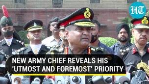 'Ready to tackle challenges': Gen Manoj Pande lists top three priorities as Army Chief