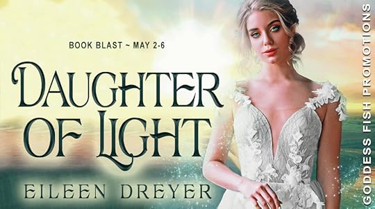 Goddess Fish book tour banner for Daughter of Light