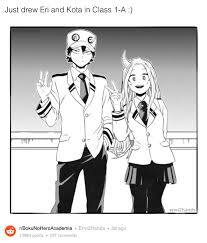 Fan art de My Hero Academia imagina el futuro de Kota y Eri como estudiantes | La Verdad Noticias