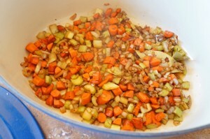 Sauteed aromatics